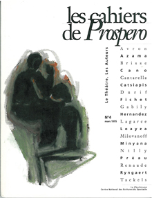 Couverture de la revue Les Cahiers de Prospero n°4